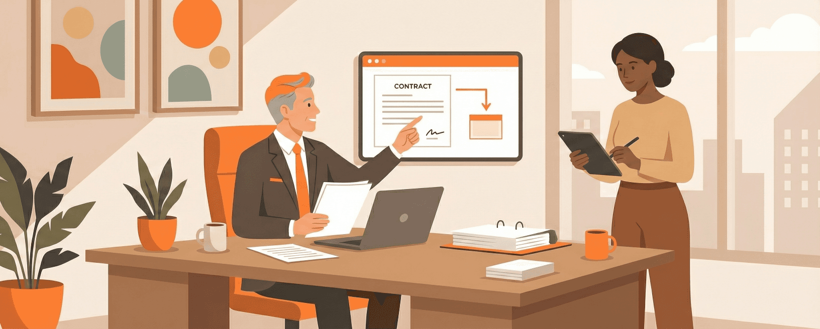 Delegate Contract Amendments To AI - AI Delegation SOP