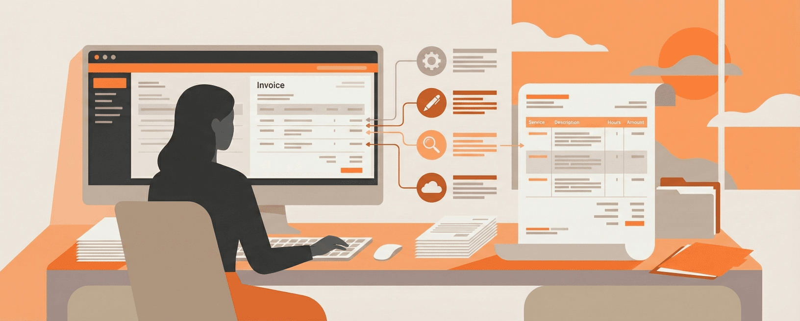 Delegate Invoice Descriptions To AI - AI Delegation SOP